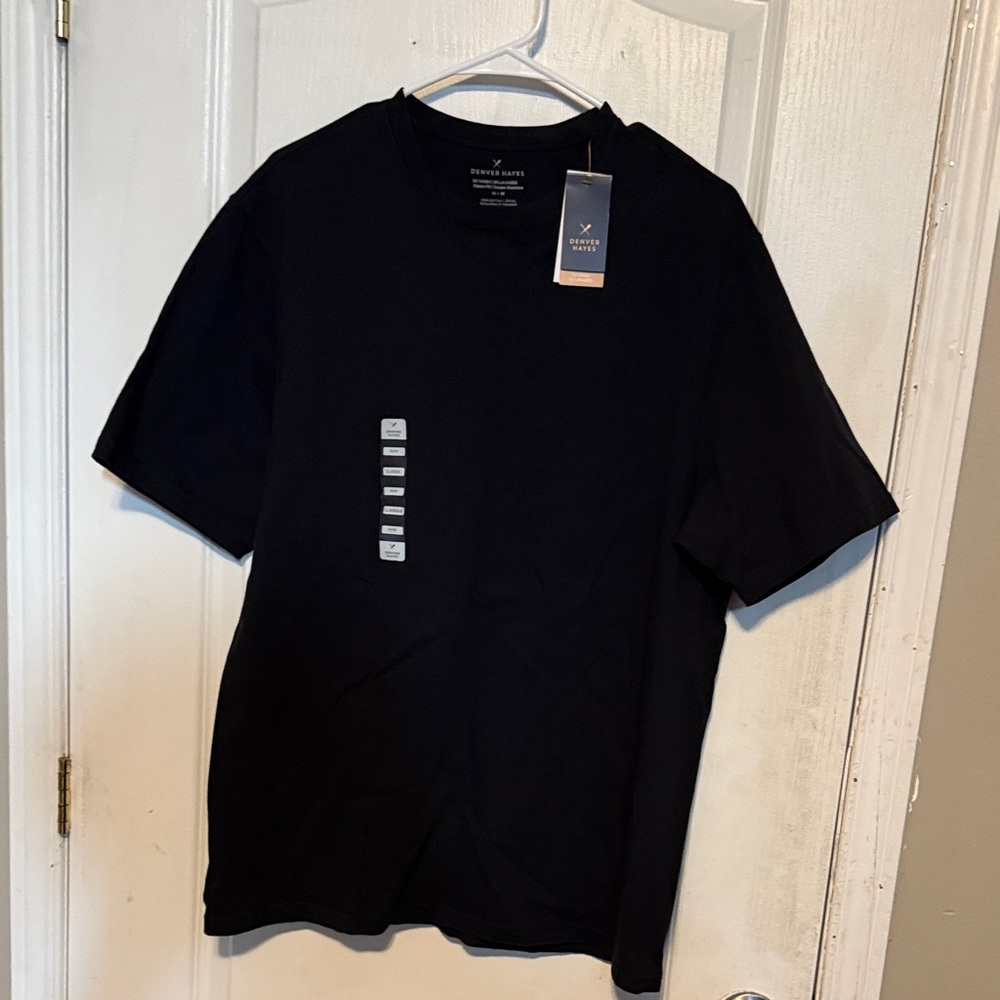 Perry Ellis Black Short Sleeve Tee